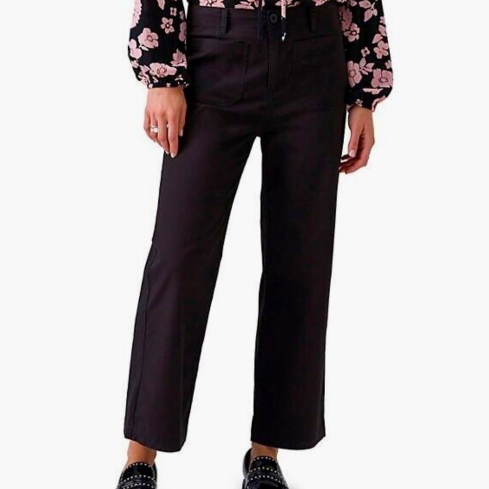 Sanctuary Elegant Black Trousers with front and back back pockets